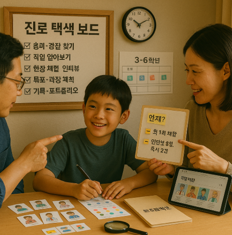 자녀의 진로 탐색, 언제 어떻게 시작해야 할까? &ndash; 2025 부모 가이드