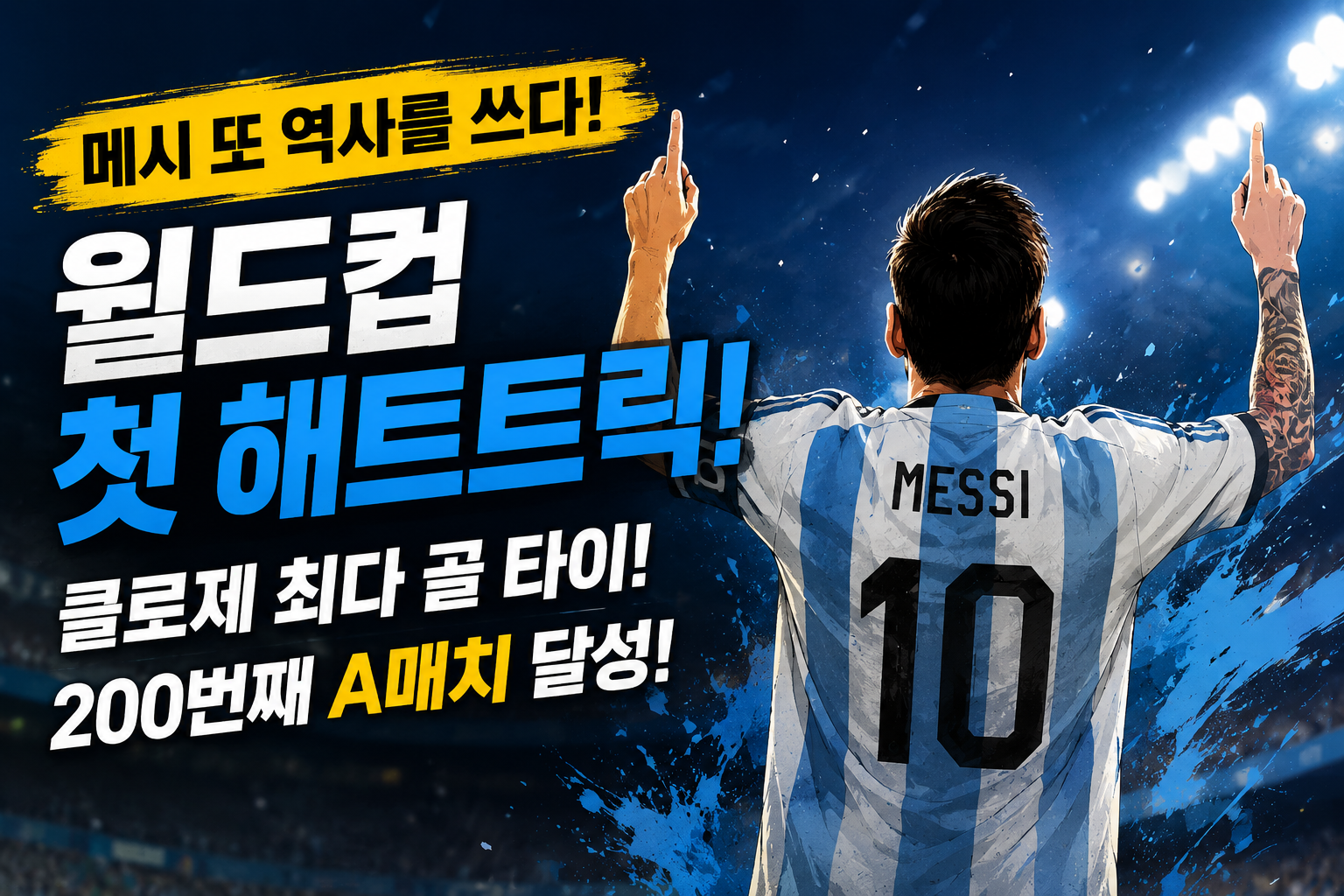 2026 북중미 월드컵 J조 1차전 아르헨티나 vs 알제리 경기결과