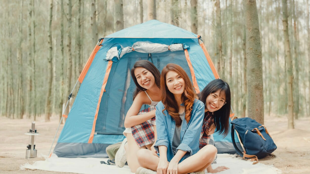 무료 캠핑 지원