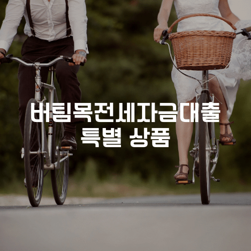 버팀목전세자금대출 특별 상품