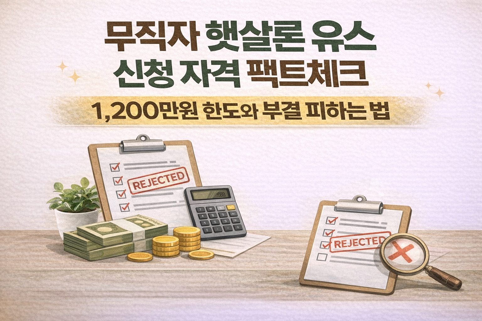 무직자 햇살론 유스 신청