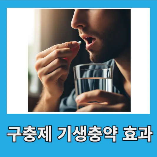 구충제와 회충약의 효과
