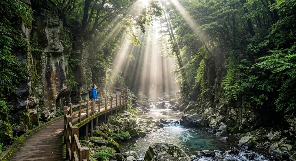 제주 안덕계곡 트레킹