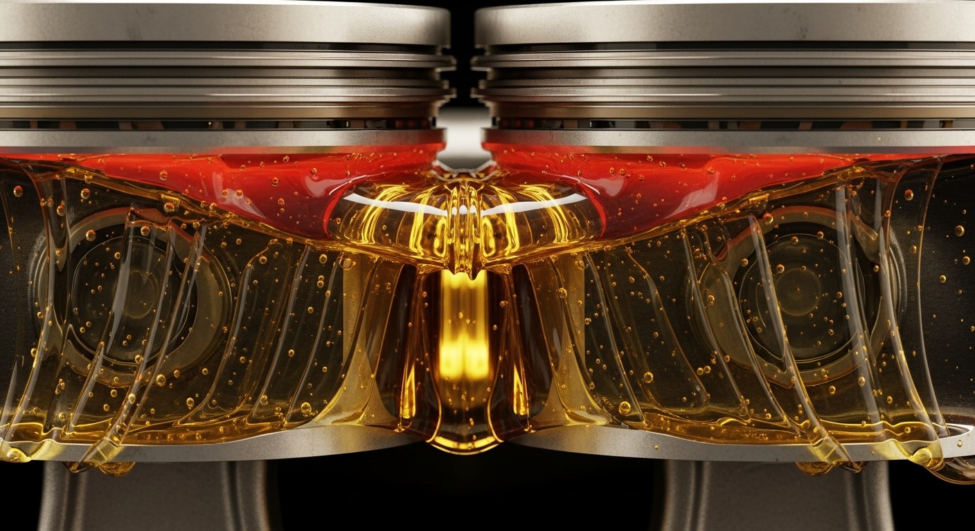 엔진오일 점도 지수 숫자별 유막 형성 및 연비 비교