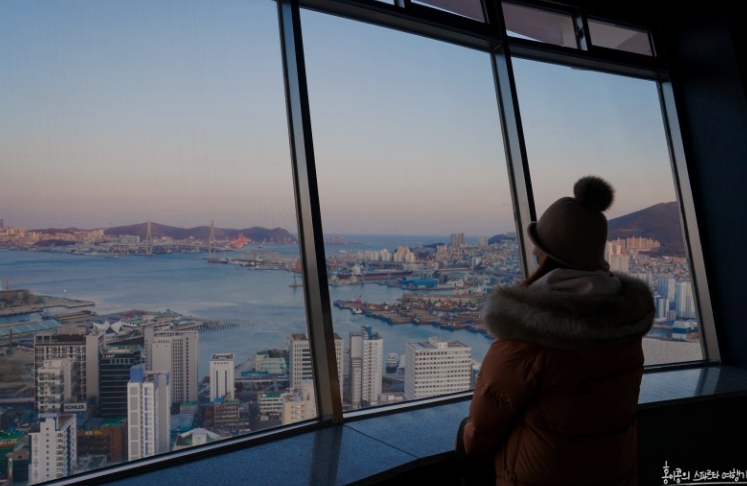 부산타워-내부에서-바라본-부산