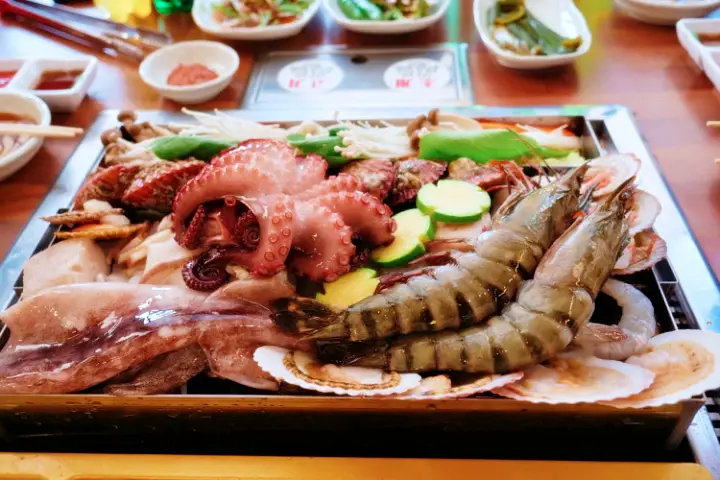 투데이 맛있는 메뉴 산더미 요리 열전 6단 조개 +갈비 +막창 +삼겹살 맛집 추천 부산 광안리 오션뷰 맛집