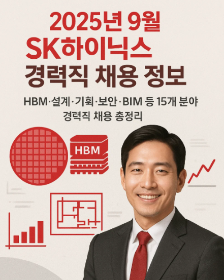 2025년 9월 SK하이닉스 경력직 채용 정보