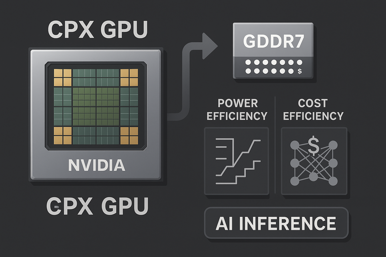 Nvidia의 AI 추론 전용 CPX GPU