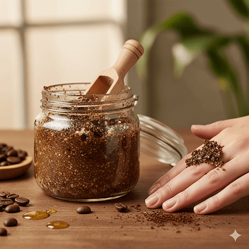 커피찌꺼기 100%활용법_스크럽