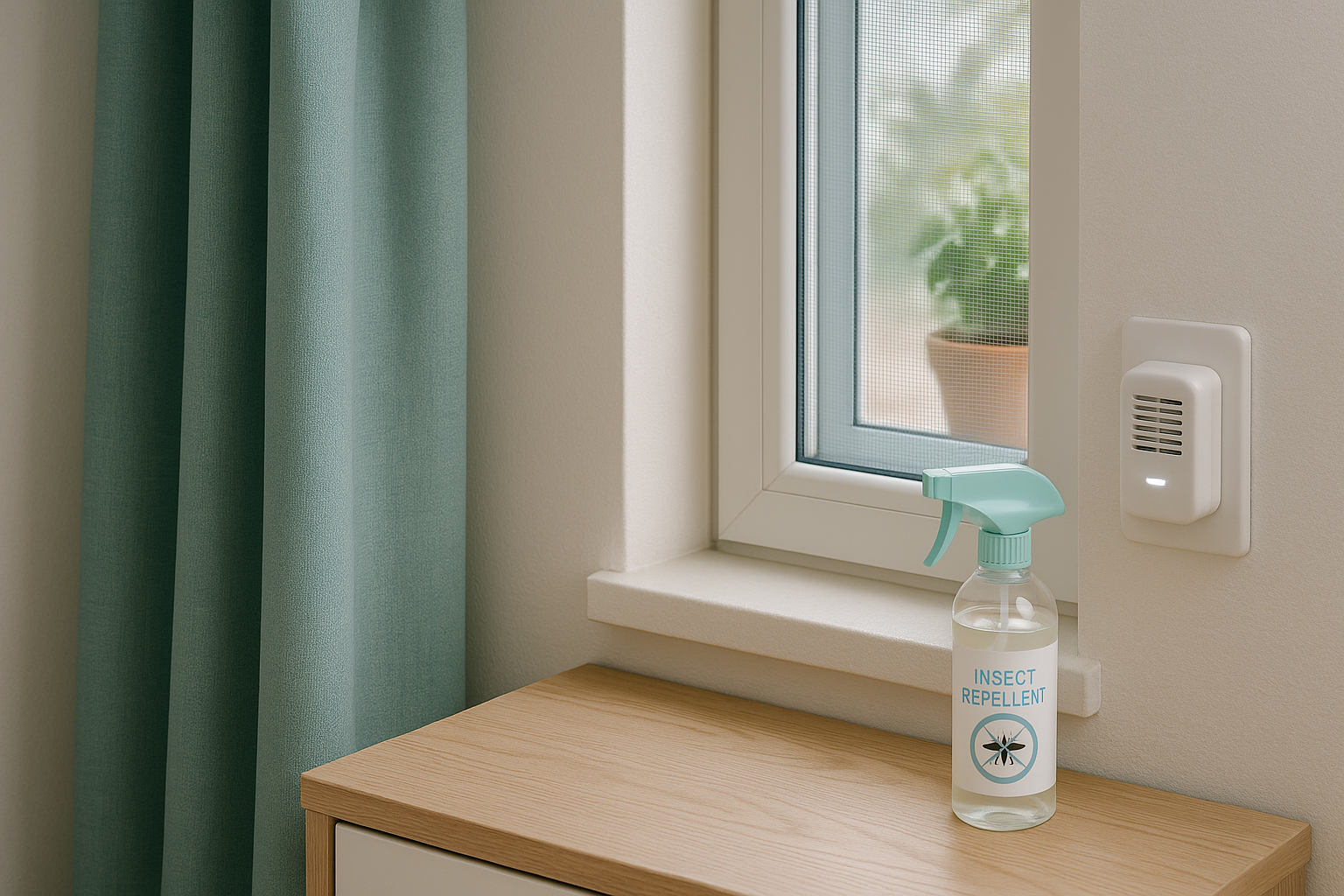 벌레 퇴치 아이템 설치