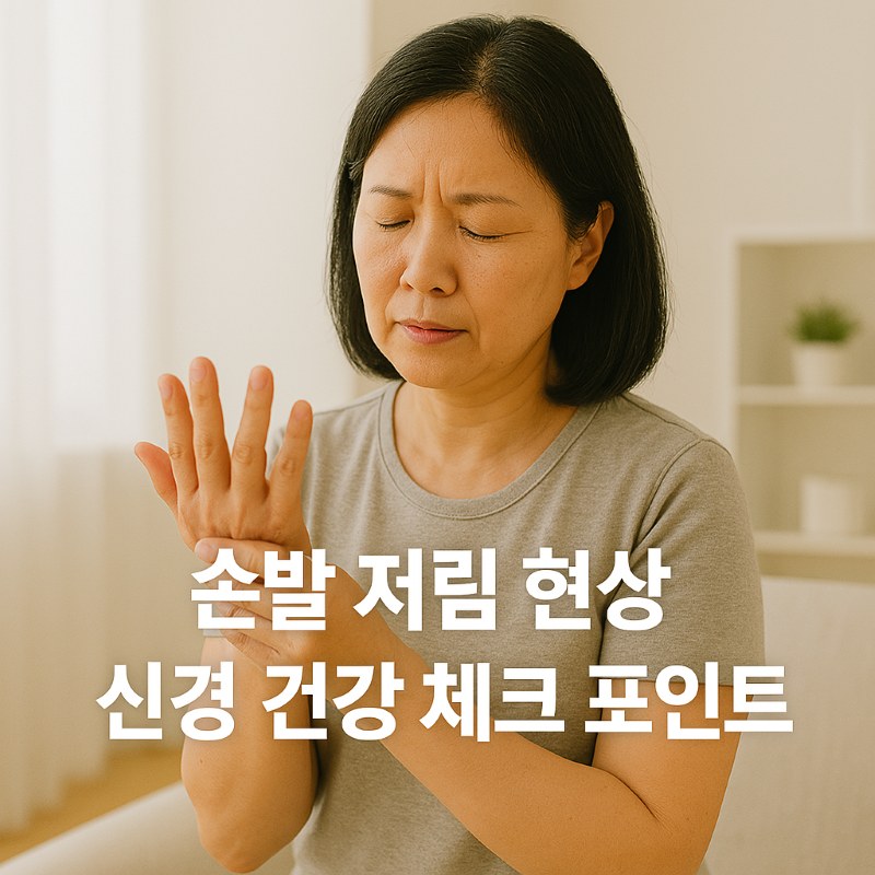 손발 저림 현상