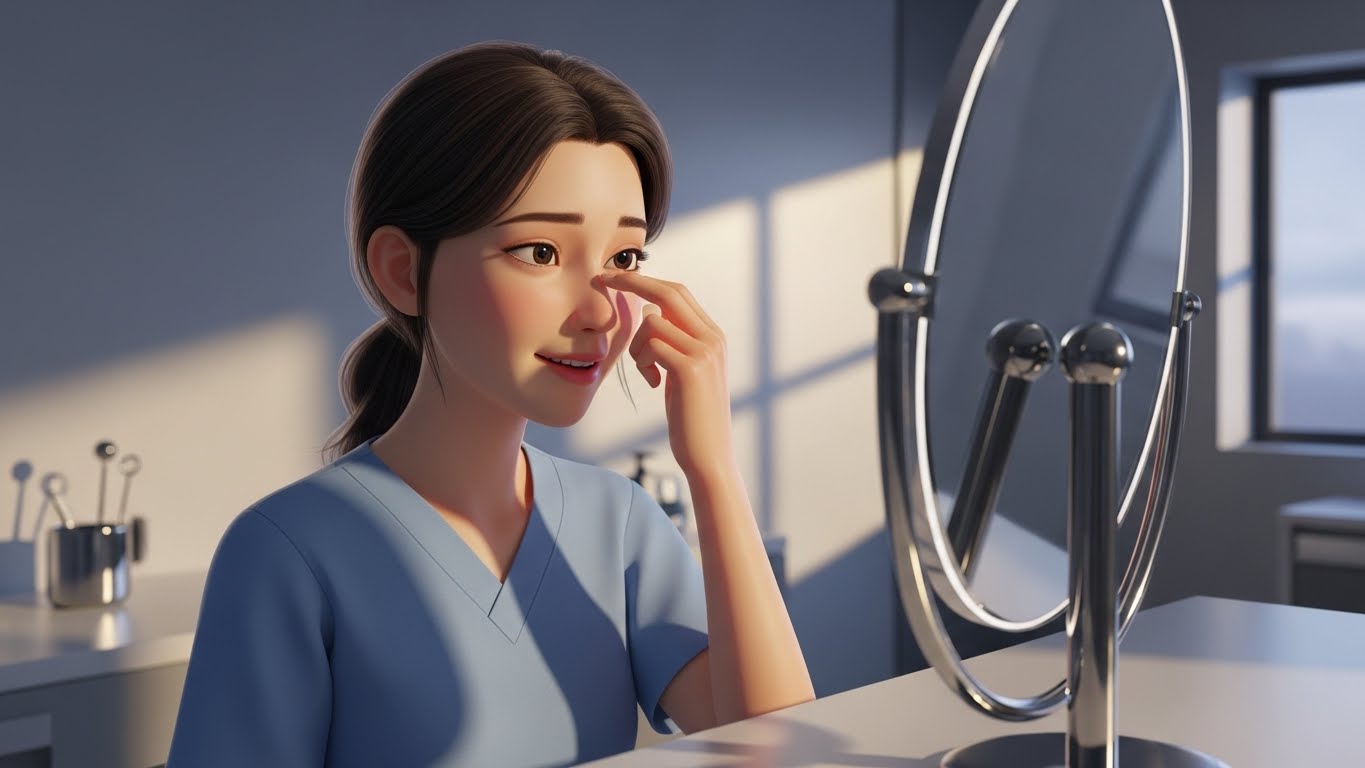 1단계: 수술 직후 ~ 2주, 극도의 딱딱함