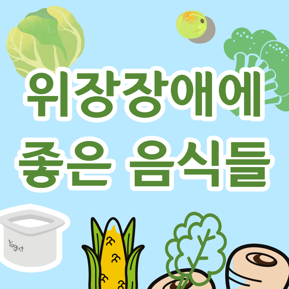 위장 장애에 좋은 음식 10가지 정보모음