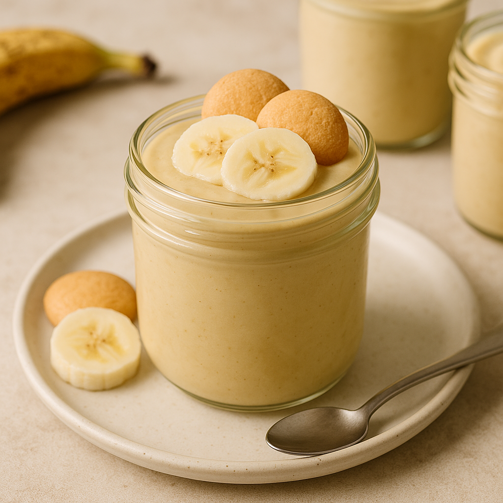 비건 바나나 푸딩