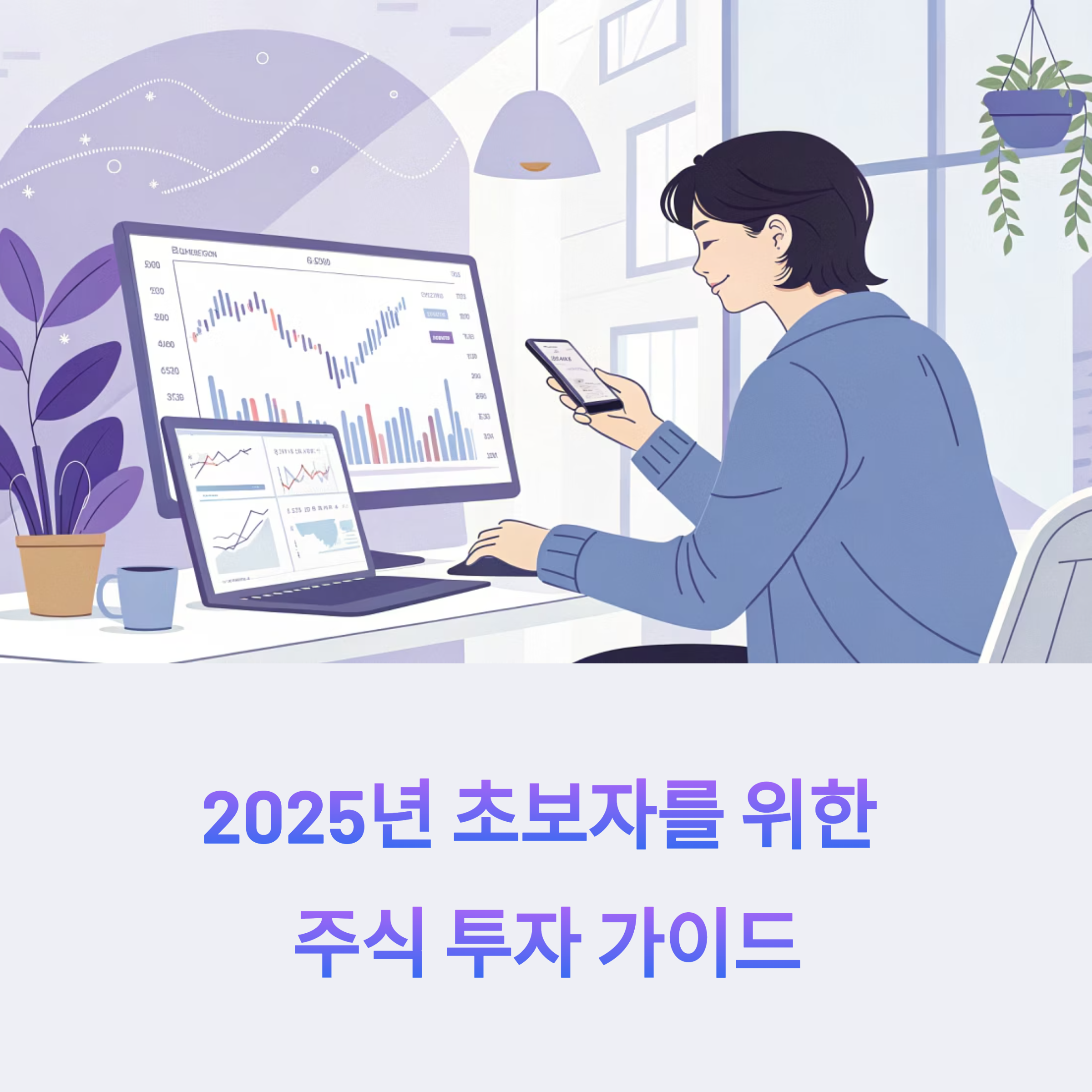 2025년 초보자를 위한 주식 투자 가이드: 실전 전략과 최신 트렌드