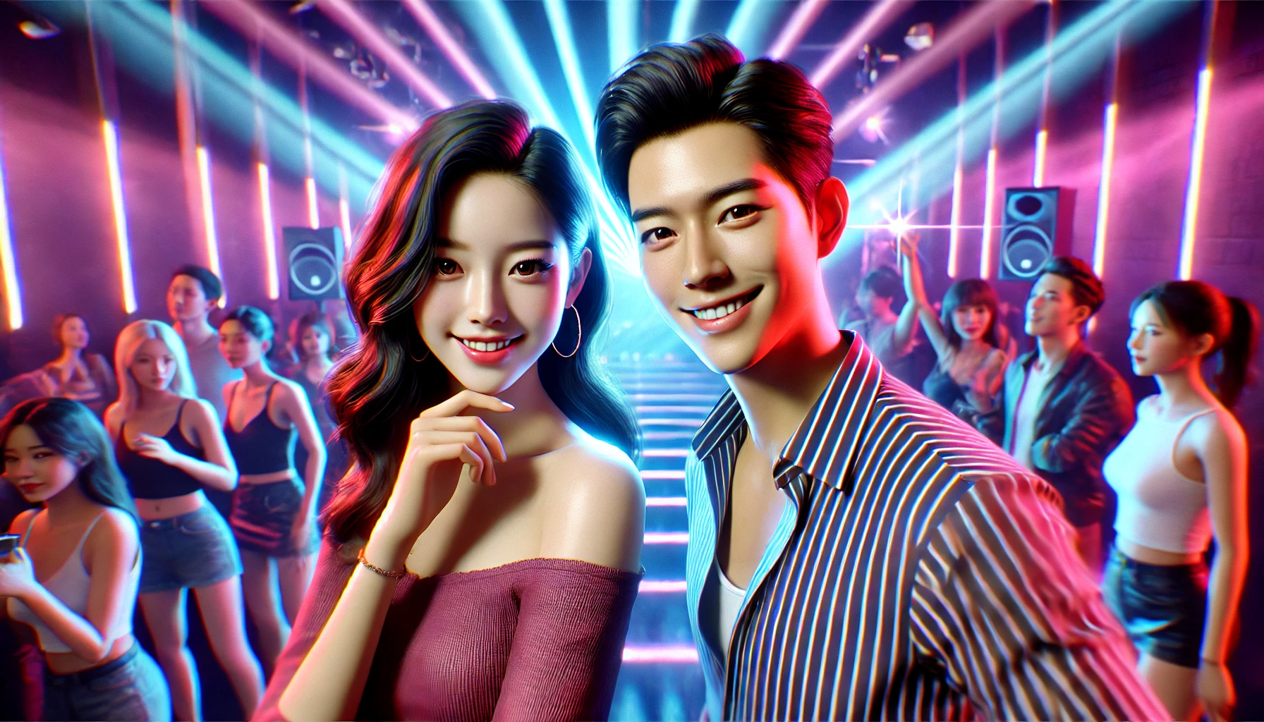 강남 클럽의 선남선녀