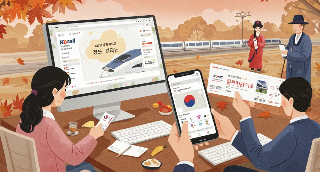 서울 &rarr; 부산 추석 기차표 예매