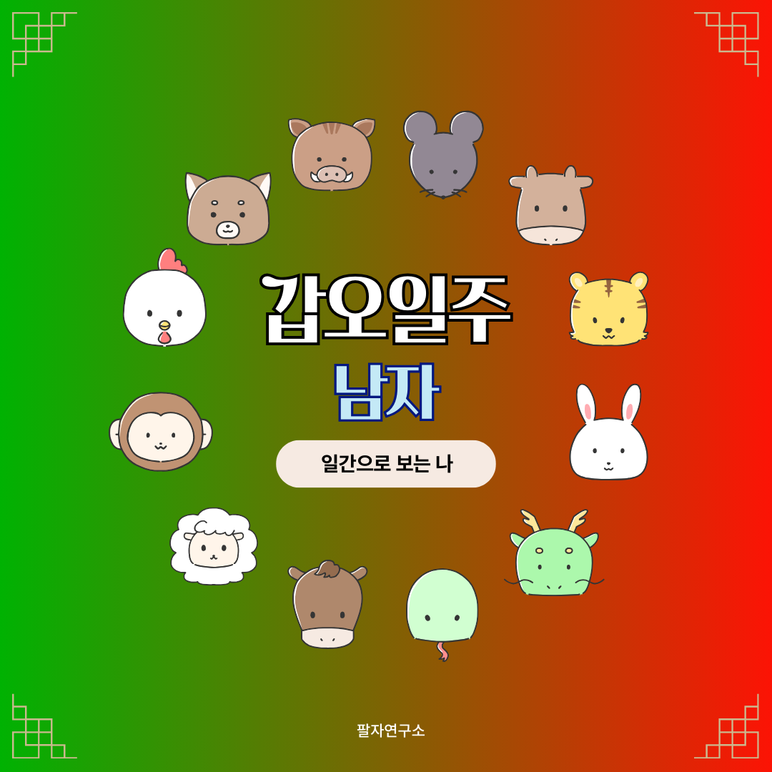 갑오일주 남자 – 성격, 인생 흐름, 연애, 유명인