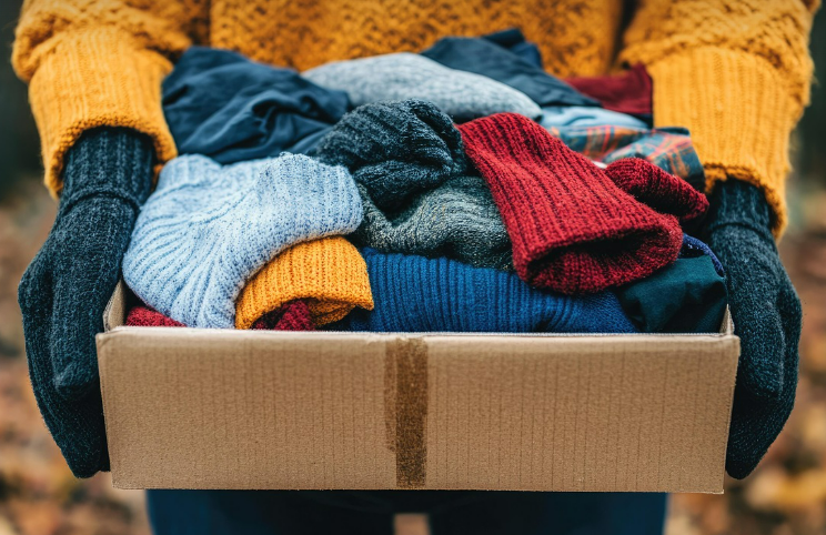 옷기부 관련 사진