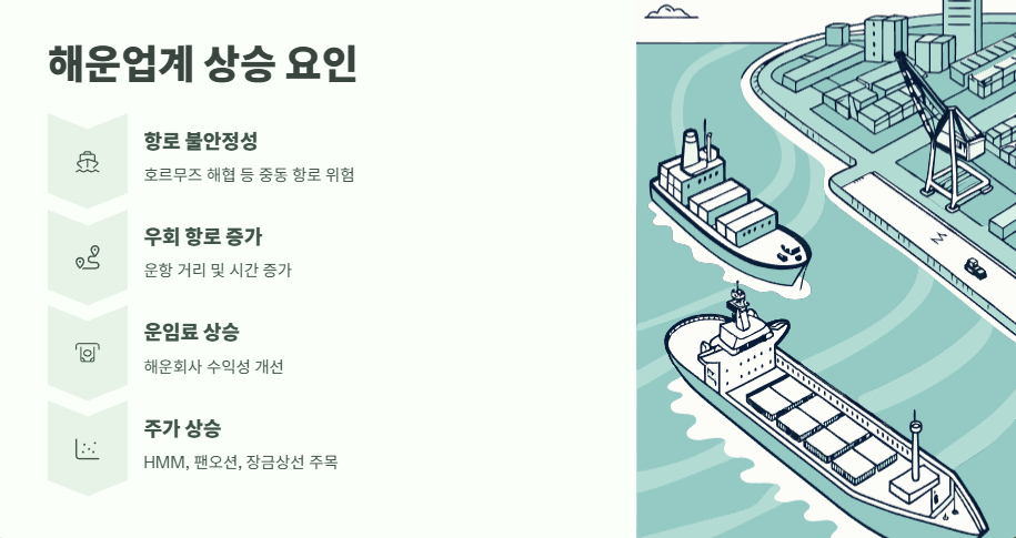 이란 이스라엘 전쟁 수혜주 핵심 종목 4