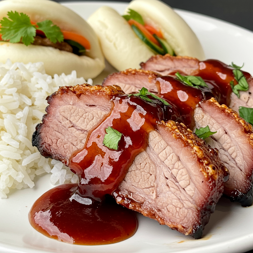 광둥식 정통 바비큐, 차슈(叉烧)(재료, 조리법, 주의사항)