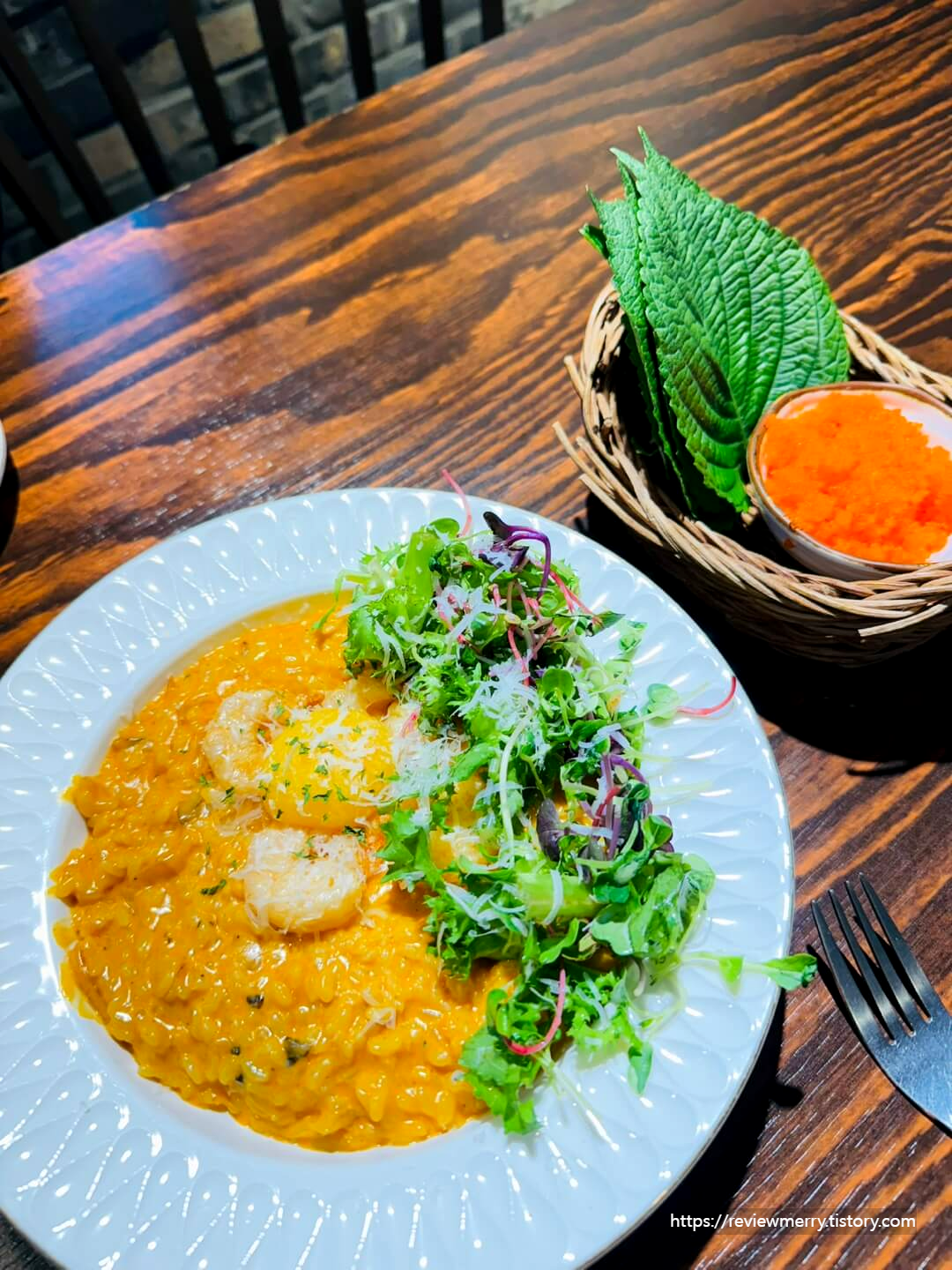 알쌈리조또 사진