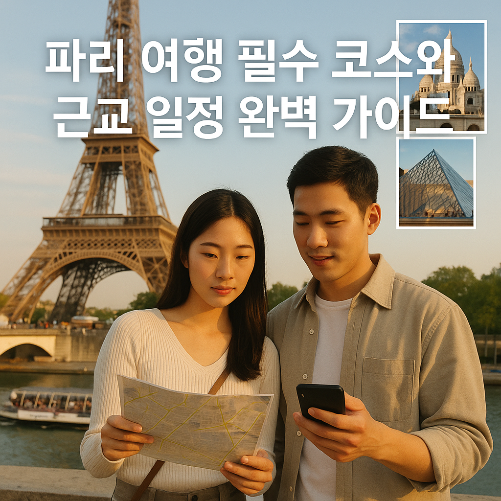 파리 여행 필수 코스와 근교 일정 완벽 가이드
