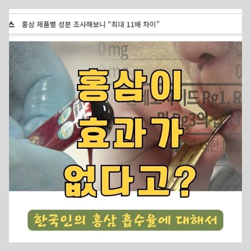홍삼 고르는 법 - 6년근 발효 홍삼 진액과 액기스의 의미와 컴파운드 K의 진세노사이드 사포닌 함량에 대한 진실(홍삼의 효능과 흡수율 올리는 법) 썸네일