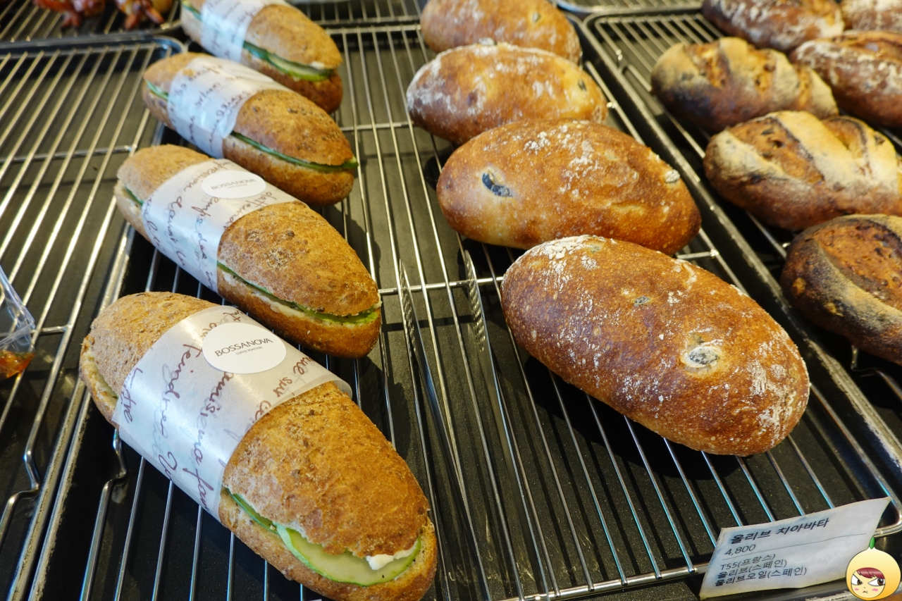 오이바게트 &amp; 올리브치아바타