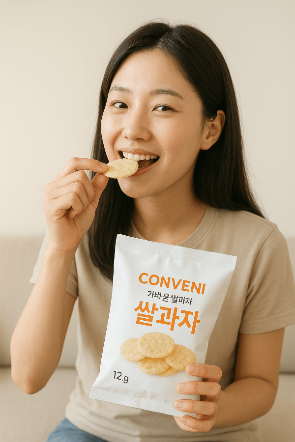 과자먹는여자 출처/쳇지피티