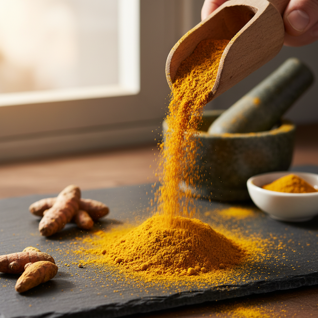 강황가루 먹는 법