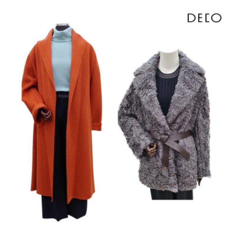 데코 지금 코트 니트 원피스 up to 80