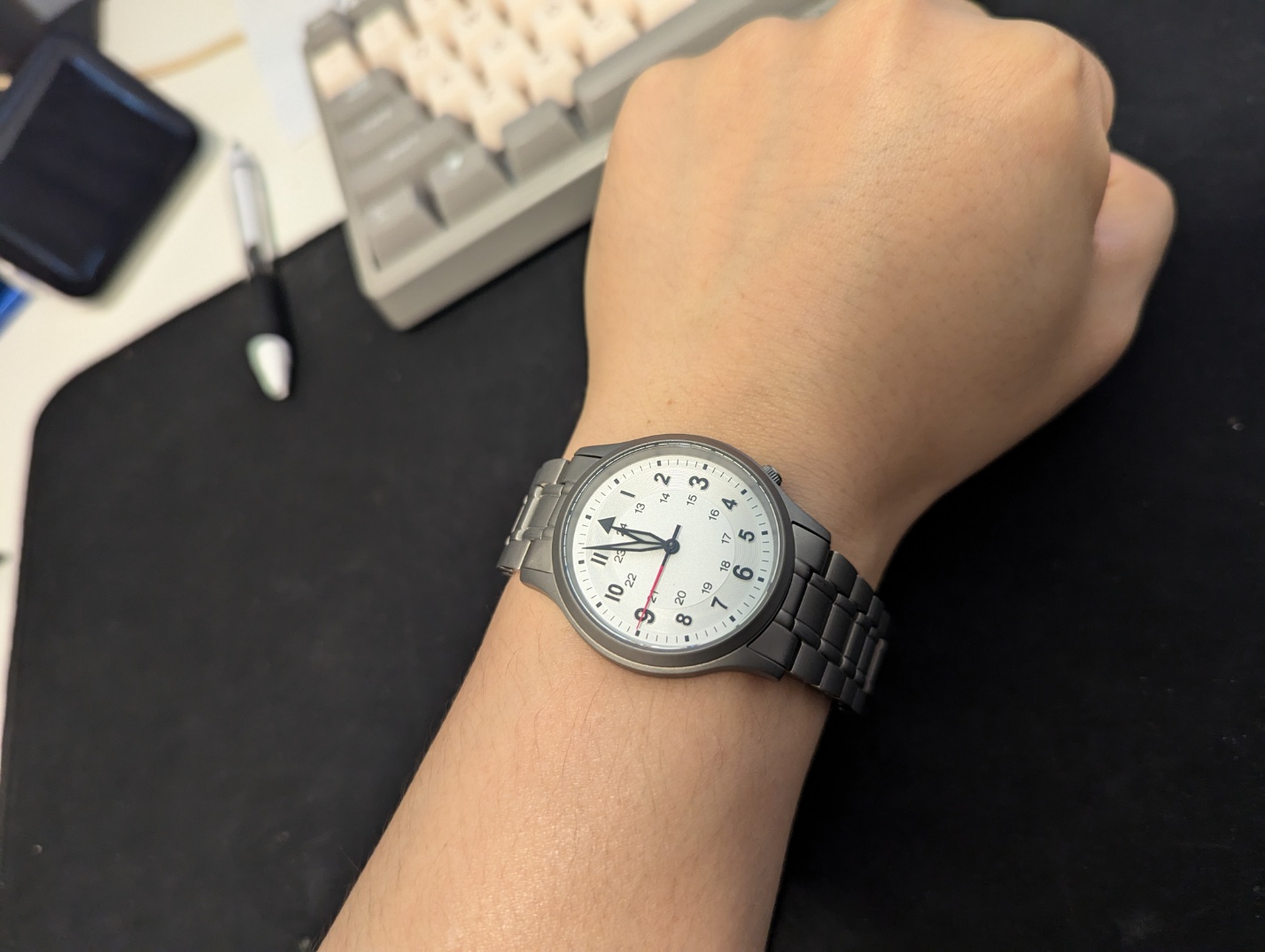 Berny 필드워치 쿼츠 37mm