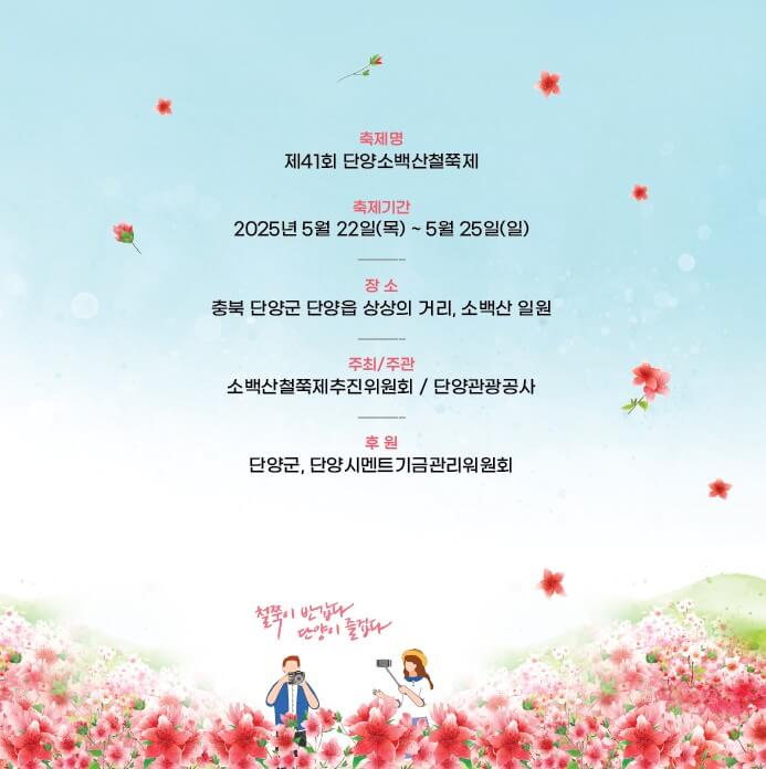 2025 단양 소백산 철쭉제: 봄의 절정을 만나는 시간