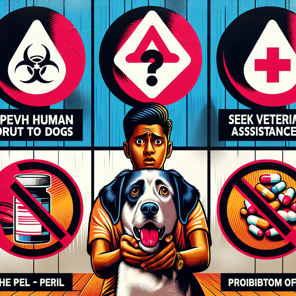 개에게 인간용 약을 주면 위험해요! 반려견 약물 3가지 꼭 알아둘 경고