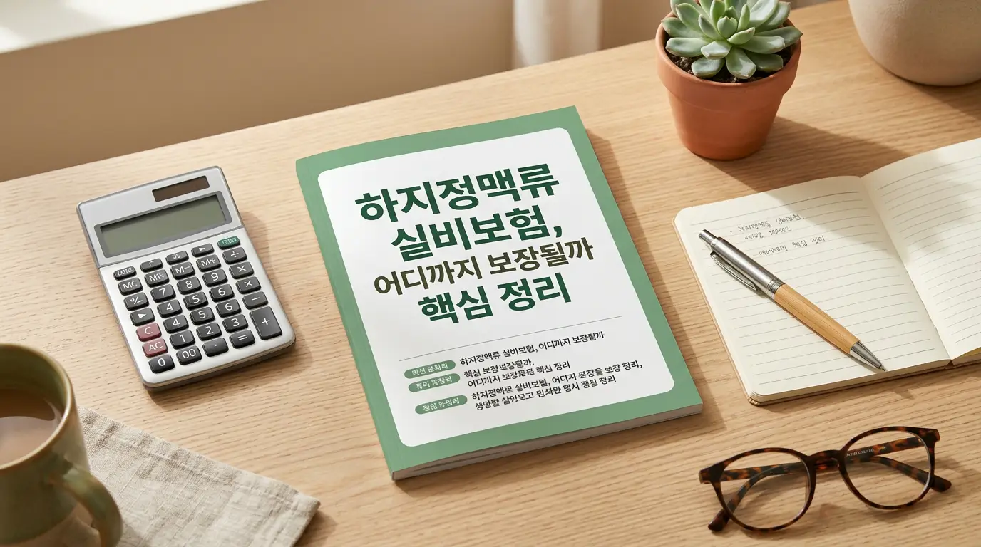 하지정맥류 실비보험, 어디까지 보장될까 핵심 정리 핵심 정리