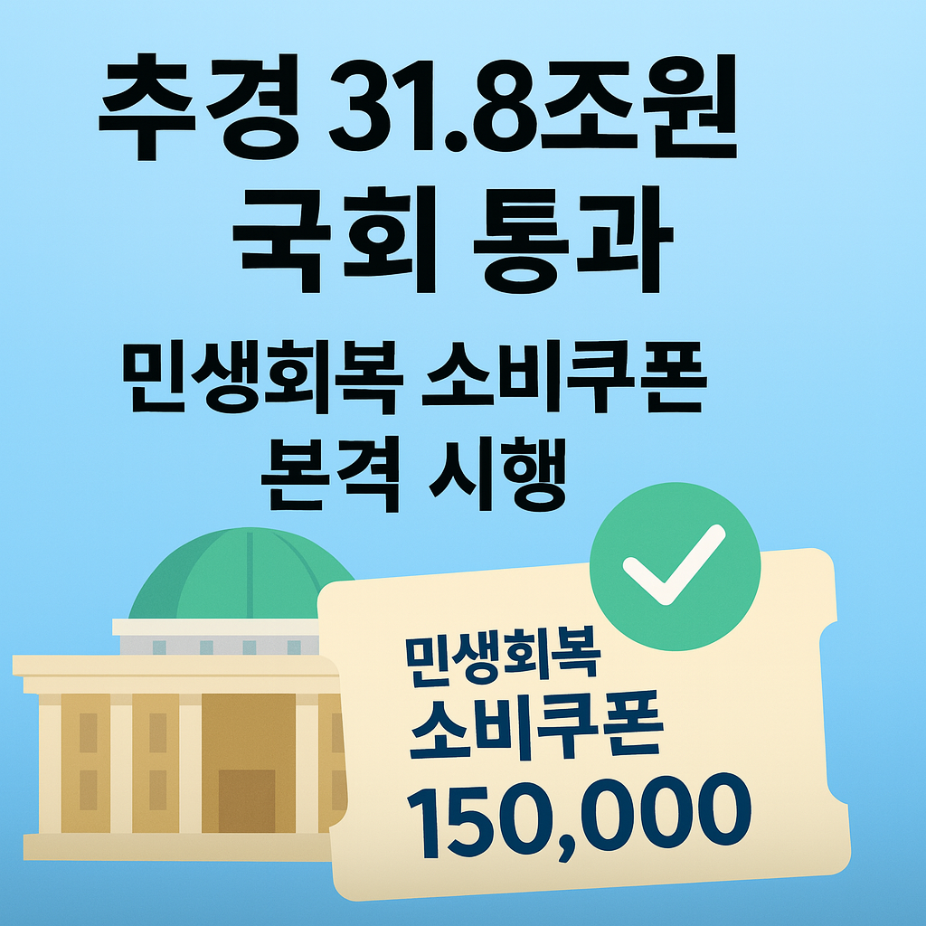 추경 31.8조원 국회 통과