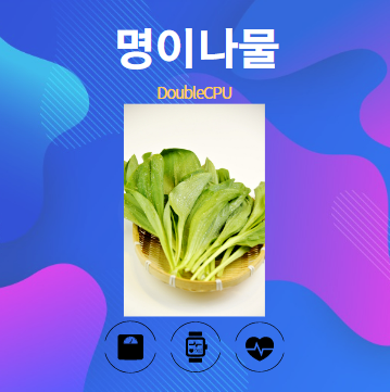 명이나물 알아보기