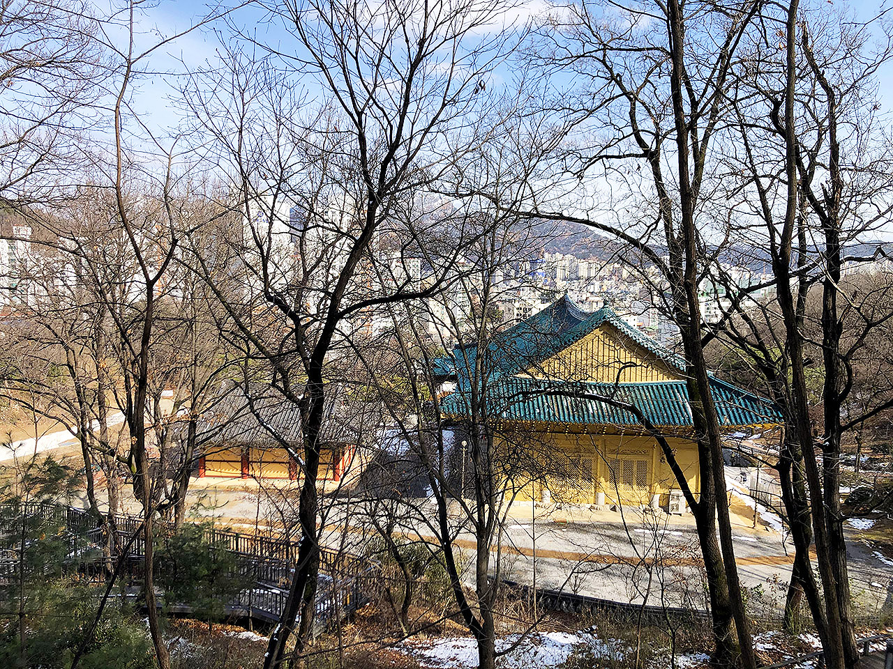 봉산에서 수국사 가는 길