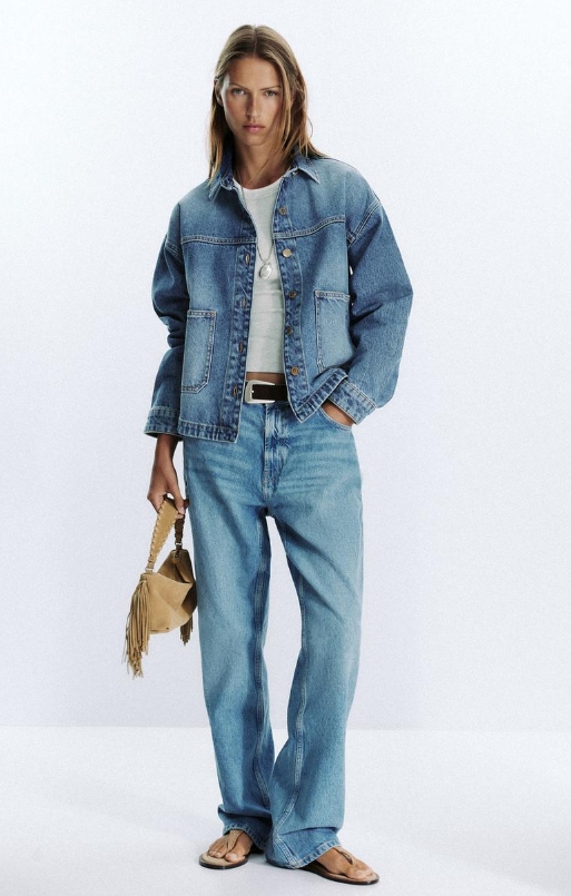 자라 스웨이드 가방