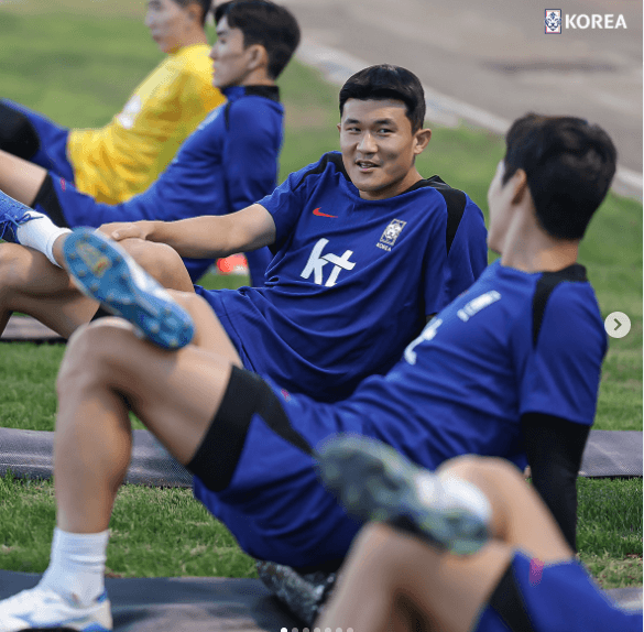  이강인&amp;#44;황희찬&amp;#44;김민재 한국 핵심선수들-인스타그램 출저3