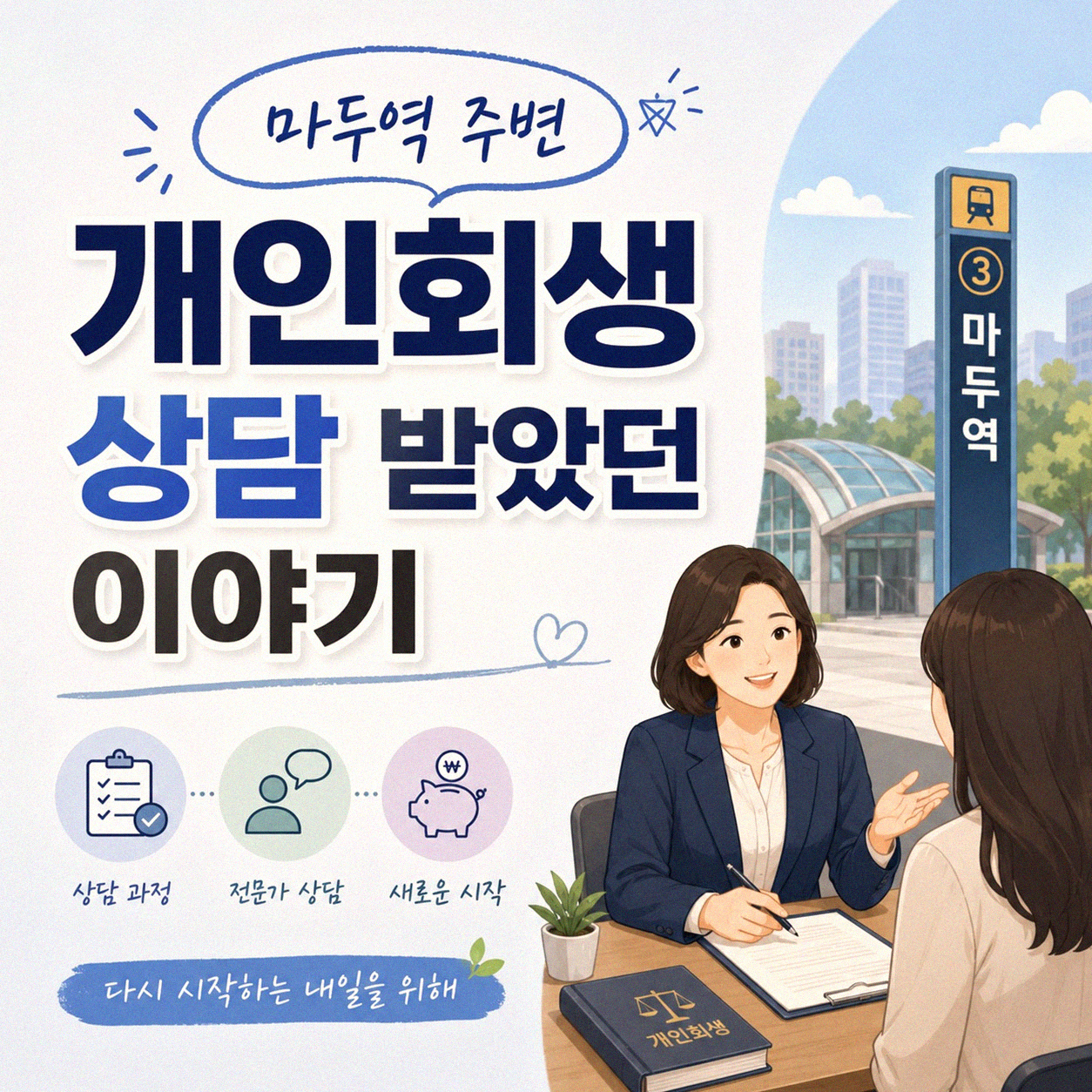 마두역 근처에서 도움받았던 개인회생 경험 나누기