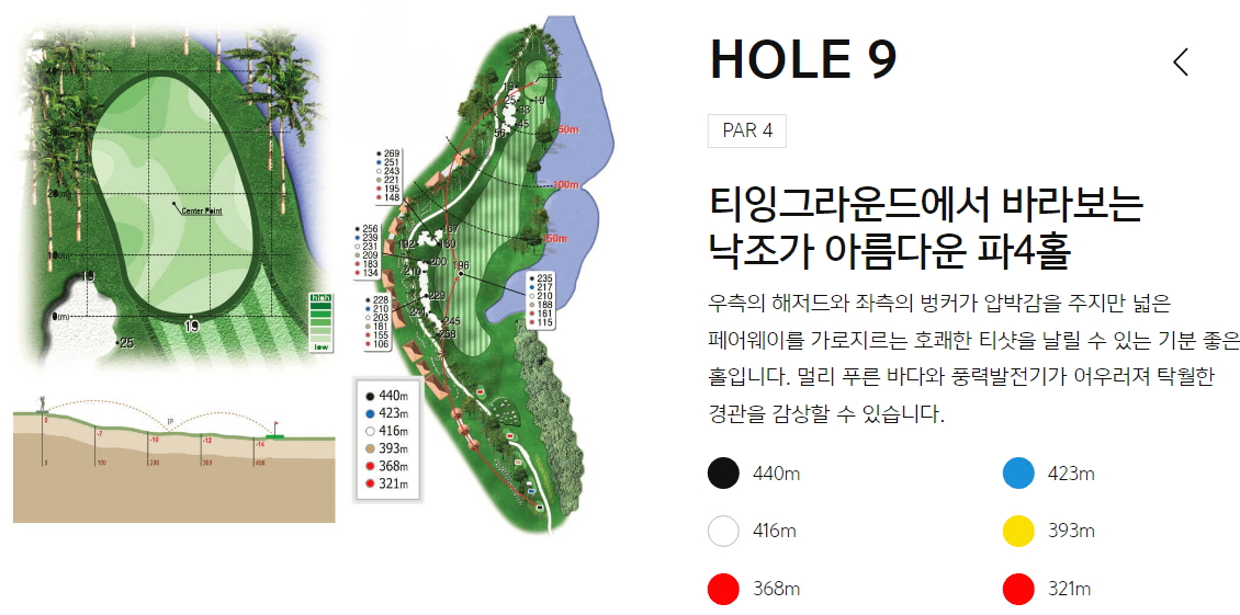 아난티 골프클럽 한라아웃코스 9