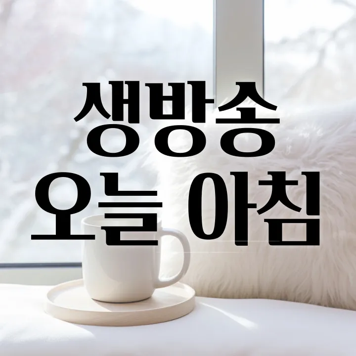 MBC-TV프로그램-생방송-오늘-아침