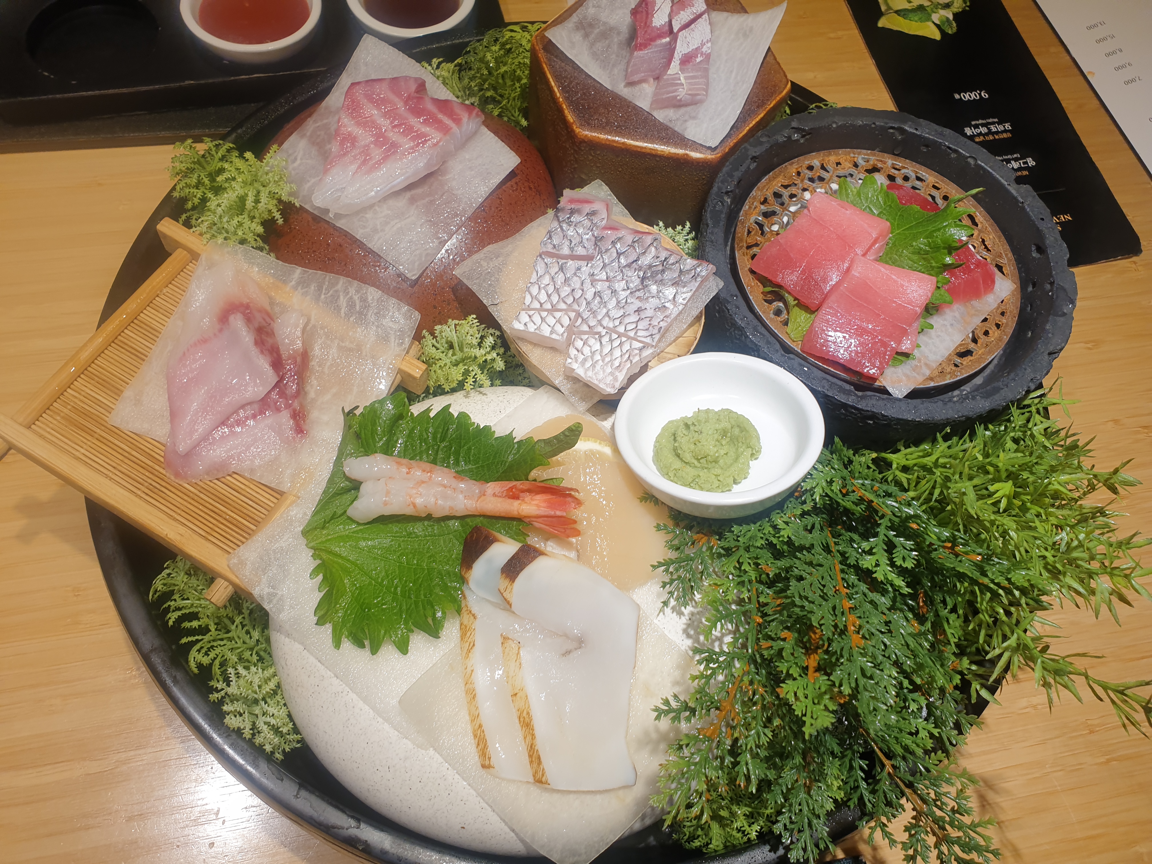 삿포로 일식집 관훈점 스페셜 회메뉴