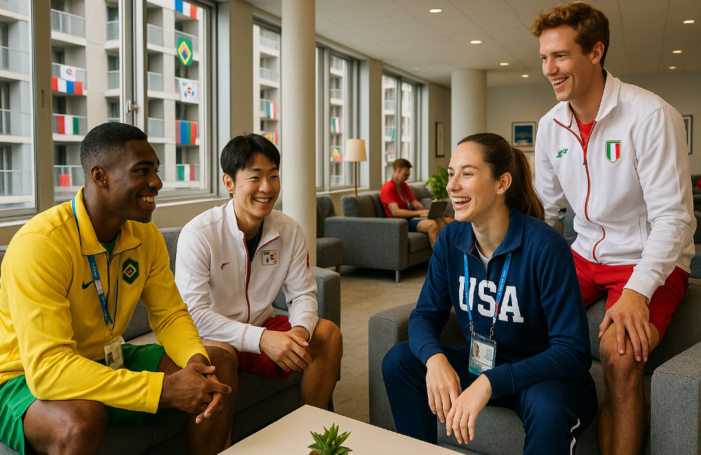 올림픽 선수촌 관련 사진