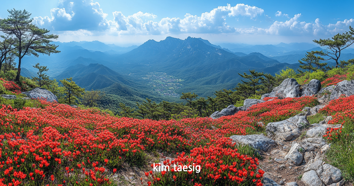 백운산의 사계절