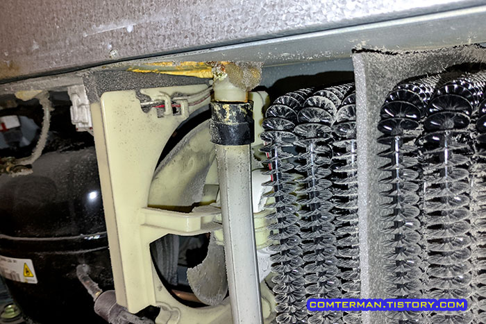 지펠 냉장고 냉장실 배수구