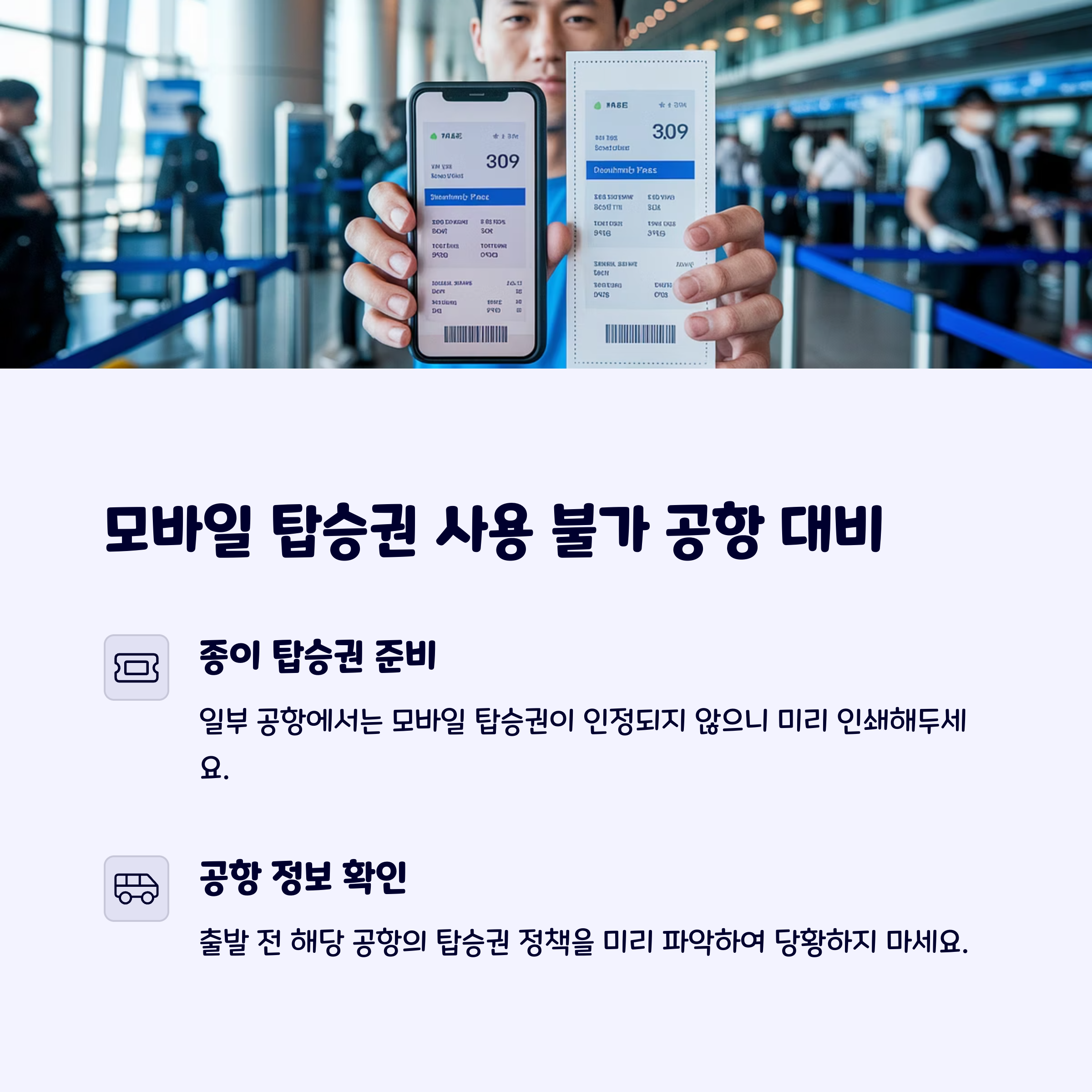 비행기탑승정보