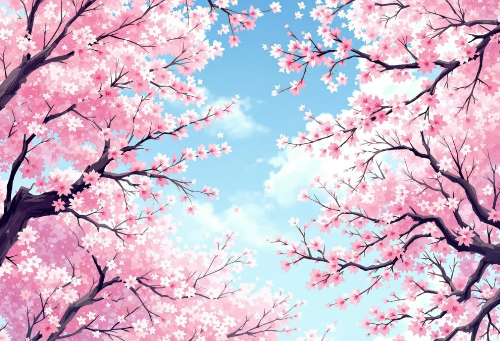 벚꽃-나무-하늘